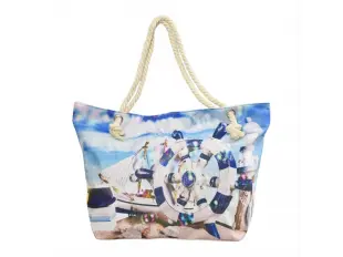 Плажна чанта с кораб