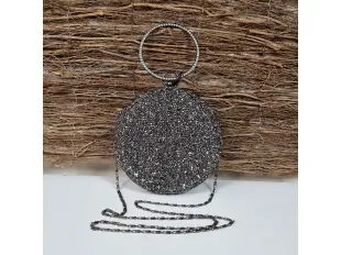 Бронзова кръгла чанта - Steisi