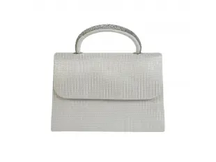 Бяла официална чанта - Trea