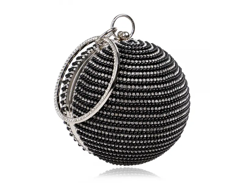 Черна сферична чанта - Lina Черна сферична чанта - Lina