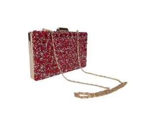 Червена официална чанта - Noemi