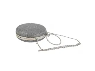 Голяма елегантна кръгла чанта