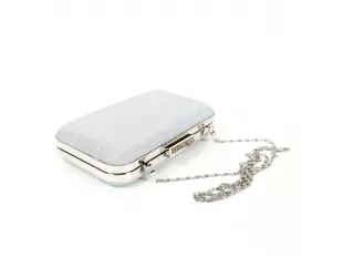 Сребърна абитуриентска чанта