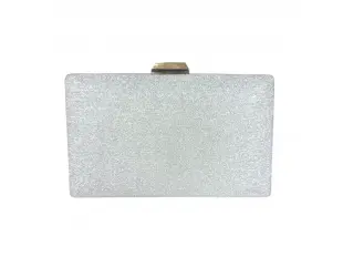 Сребърна официална чанта - Eipril