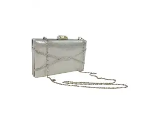 Сребърна официална чанта - Meia