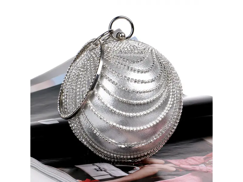 Сребърна сферична чанта - Amaterasu Сребърна сферична чанта - Amaterasu