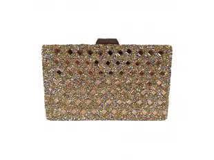 Златна официална чанта - Noemi