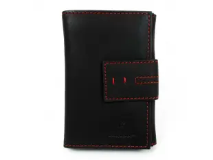 Вертикално портмоне с червен конец