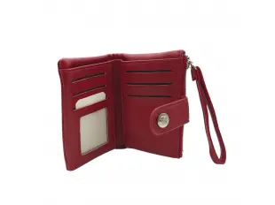 Бордово дамско портмоне - Bria