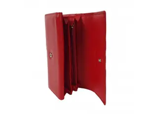 Червено дамско портмоне - Ailis