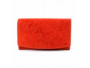 Червено дамско портмоне - Nika