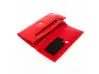 Качествено червено лакирано дамско портмоне - Arietti