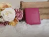 Розово удобно портмоне - кожа