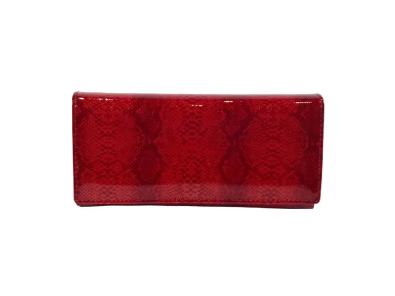 Червено лачено портмоне - Linda Червено лачено портмоне - Linda