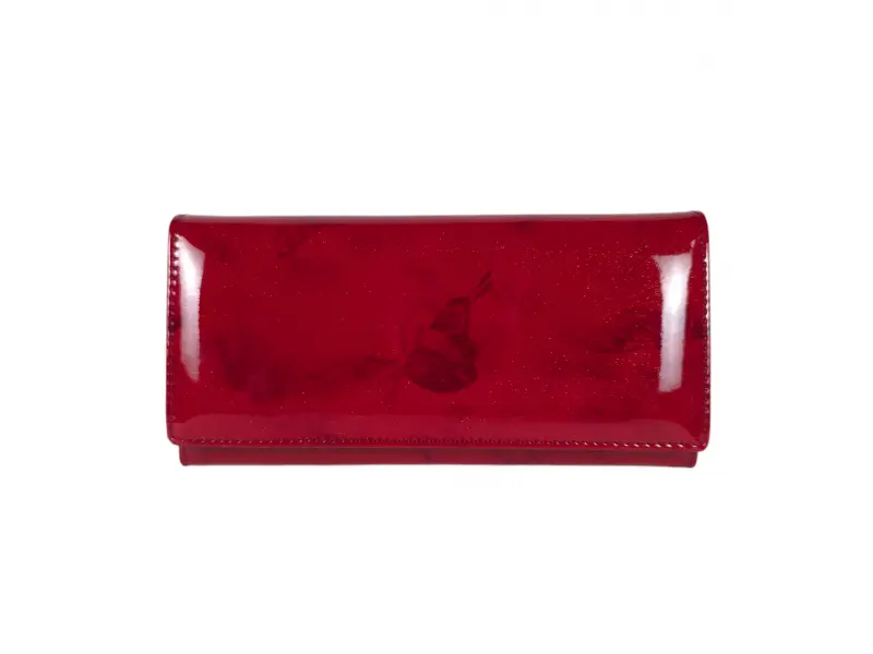 Червено лачено портмоне - Lolian Червено лачено портмоне - Lolian