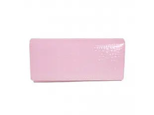 Розово лачено портмоне - Tedia