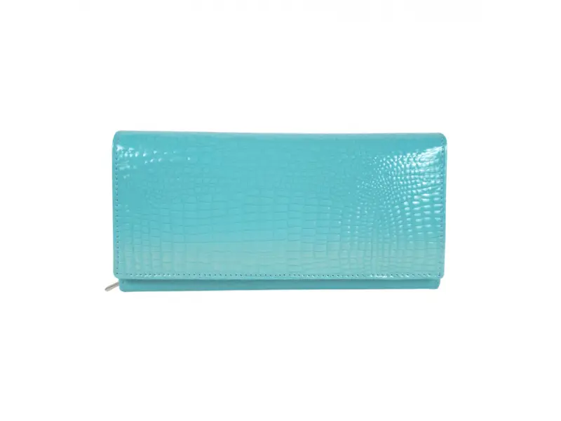 Синьо лачено портмоне - Tedia Синьо лачено портмоне - Tedia
