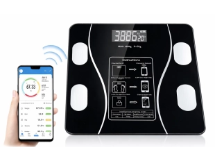 Смарт кантар до 180кг. с измерване на мускулна маса, мастна тъкан и други. - подобен продукт