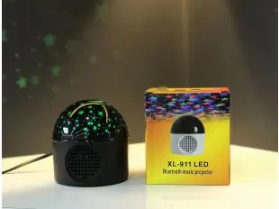 Преносима LED нощна диско лампа с Bluetooth колонка XL-911