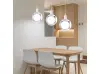 Сгъваема LED лампа с форма на футболна топка 60W, 7200K