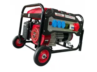 Трифазен четиритактов генератор за ток с дисплей 4.5kW - Агрегат KraftRoyal