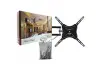 Стойка за телевизор за стена Home Design HDL-117B-2 до 55 инча