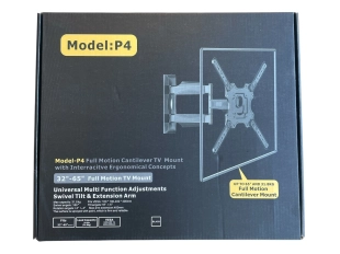 Стойка за телевизор за стена Home Design P4 от 32 до 65 инча