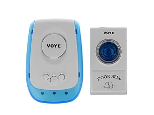 Безжичен звънец VOYE V009A с един бутон и един приемник