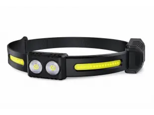 Мощен гумен челник за глава COBA CB-6808A-1 с 2 режима на работа