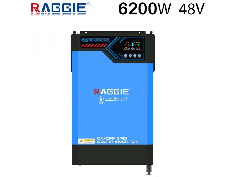 Соларен хибриден монофазен инвертор RG-MH6200W 48V 6.2kW