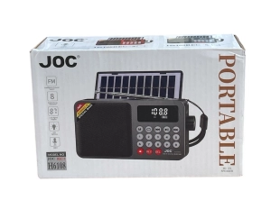 Портативно радио JOC H6108REC-S - Bluetooth, FM радио, МP3 плеър, USB и SD card
