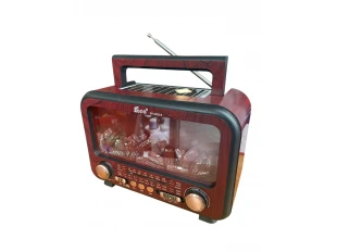 Портативно соларно радио FP-2393S - Bluetooth, FM радио, МP3 плеър, USB и SD card
