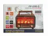 Портативно соларно радио FP-2393S - Bluetooth, FM радио, МP3 плеър, USB и SD card
