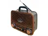 Ретро винтидж радио MEIER MD-1308bt - Bluetooth, FM радио, МP3 плеър, USB и SD card