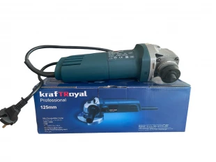 Ъглошлайф 125мм 1200W KraftRoyal с регулация на оборотите