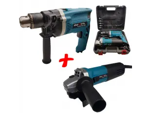 Ъглошлайф и бормашина KraftRoyal 1100W