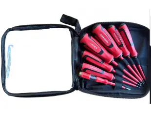 Комплект изолирани отвертки с фазомер 7бр.