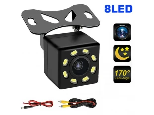 Камера за задно виждане с нощен режим 8 LED