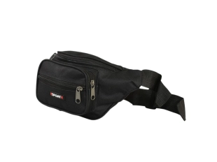 Черна чанта за през кръста - Sport