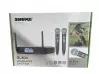 Комплект 2 броя безжични микрофони и UHF приемник с дисплей Shure GLXD4