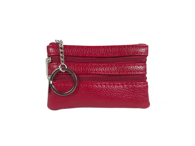 Червен ключодържател - портмоне - Glos Червен ключодържател - портмоне - Glos