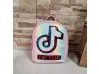 Малка розова детска раница - Tik Tok