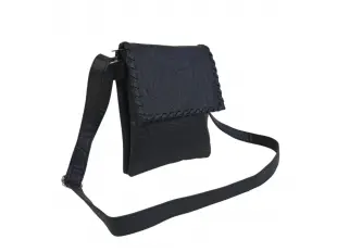 Черна мъжка чанта - Frank