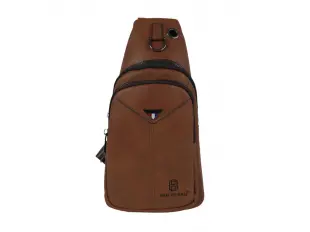 Кафява чанта за през гърди - Robes