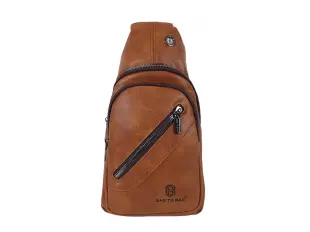 Кафява чанта за през гърди - Torak