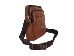 Кафява мъжка чанта - Noen