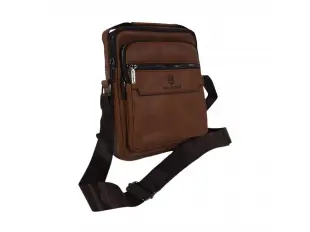 Кафява мъжка чанта - Robis