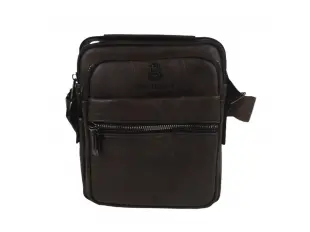 Тъмно кафява мъжка чанта - Etaren