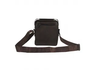 Тъмно кафява мъжка чанта - Etaren