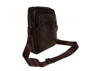 Тъмно кафява мъжка чанта - Markes